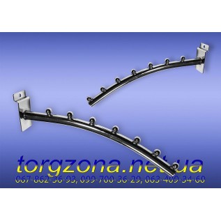 Флейта-кронштейн трубная в експопанель  L350, d16.